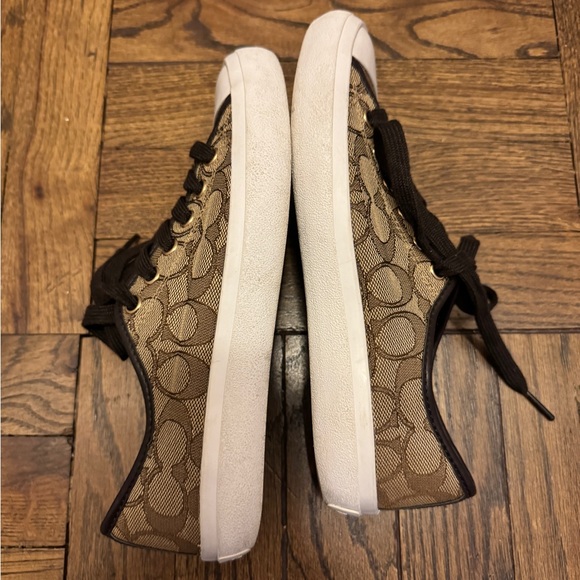 COACH Empire Low Top Logo Sneakers - Picture 3 of 4
